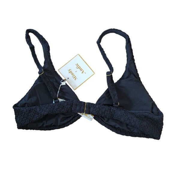 Andie Swim The Amor Top Black Popcorn Size Small - Picture 5 of 10